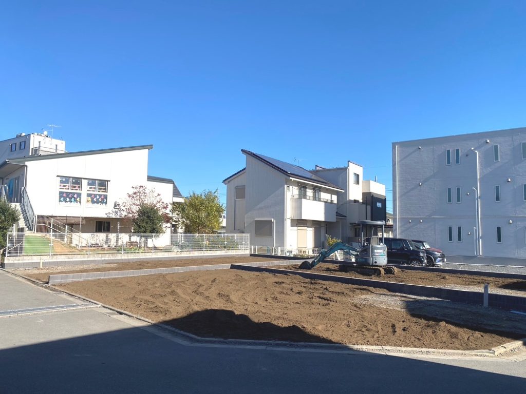 ★新着★　朝霞市根岸台5丁目　＜建築条件無し売地＞