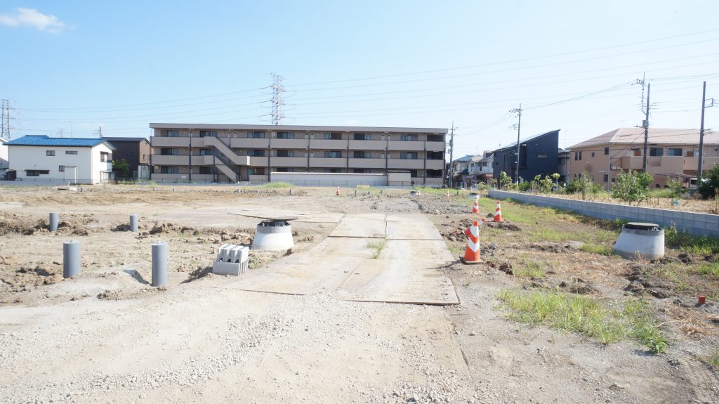 ★9/1写真更新★　志木市中宗岡1丁目　＜建築条件無し売地＞